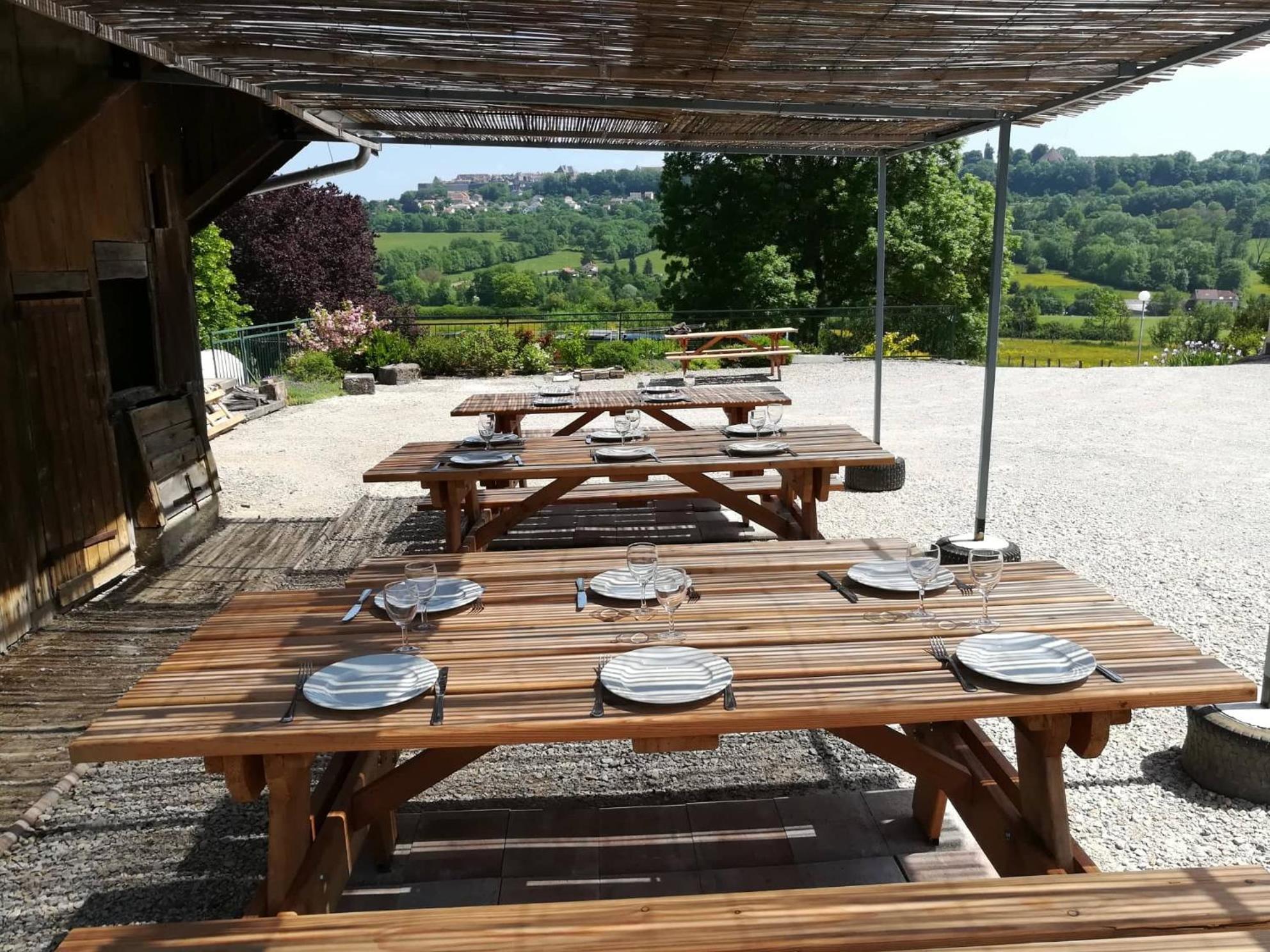 Hotel Domaine Ferme Sainte Anne Langres Exterior foto